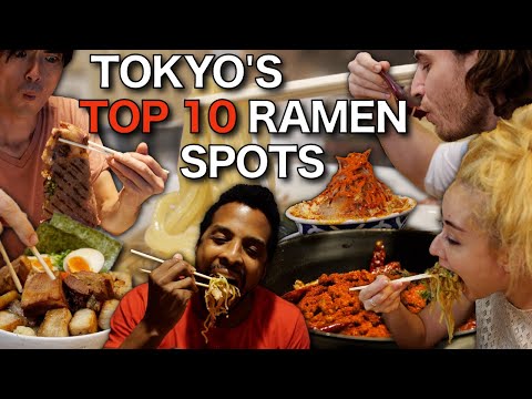 Tokyo’s Top 10 Ramen Spots | Ultimate Japan Bucket List 4K