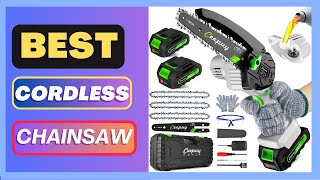 Mini Chainsaw Cordless,6 Inch Portable