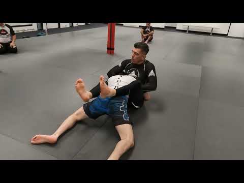 No-gi overhook butterfly guard system