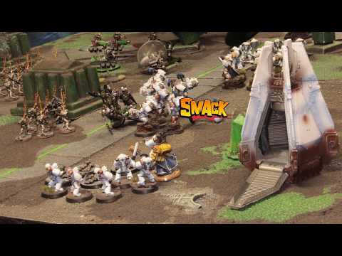 Stop motion warhammer 40k Necrons v Space marines season 6 battle 17
