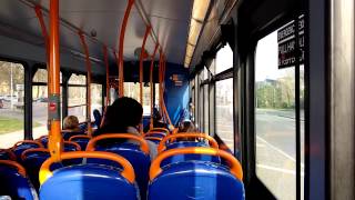 Stagecoach Northamptonshire Alexander Dennis Enviro 300 27686 KX60 AZO. 17 To Sunnyside