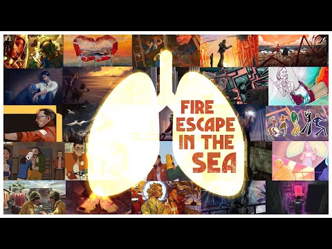 Fire Escape in The Sea Montage-Disco Elysium