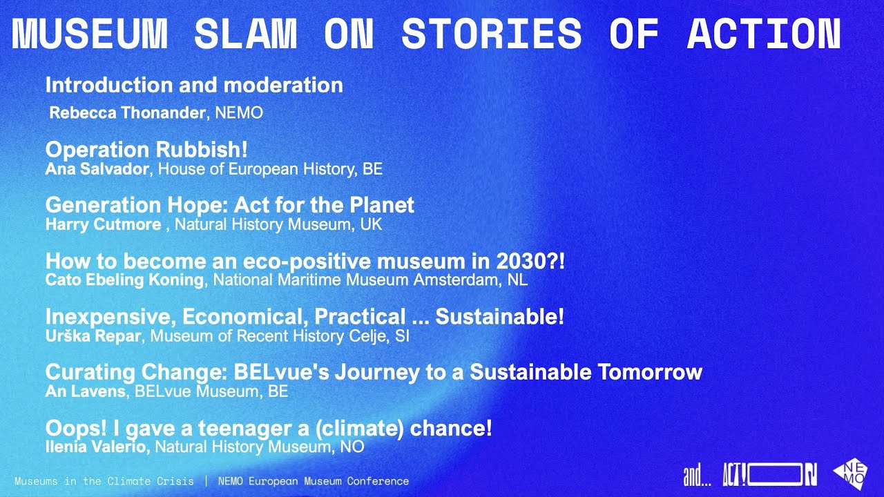 NEMO EMC 2023 | Museum Slam on Stories of Action