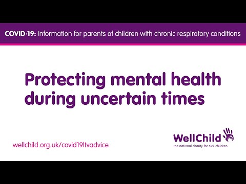 COVID-19: Protecting mental health during uncertain times