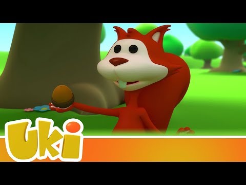 Uki - Adventures with Squirrel 🐿️ (30+ Minutes!) | Videos for Kids