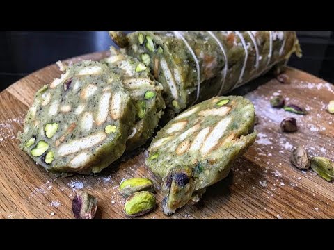 SALAME AL PISTACCHIO | Dolce al pistacchio | In casa con Jons