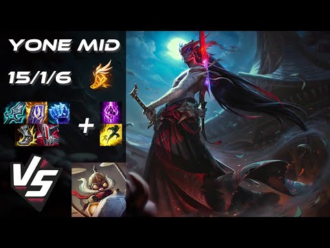 MID Yone vs Corki - NA Challenger Patch 14.13