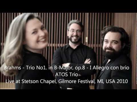 Brahms - Piano Trio in B-Major,op.8 - I Allegro con brio - ATOS Trio