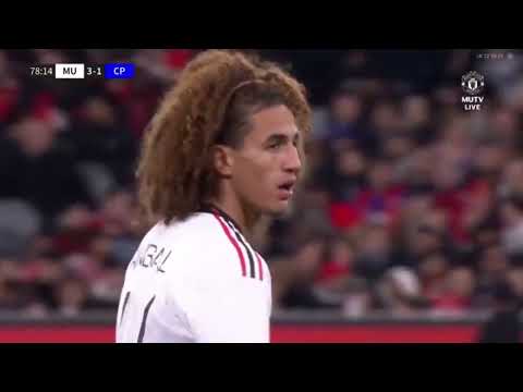 Hannibal Mejbri Balling in Crystal Palace Game in 3-1 win