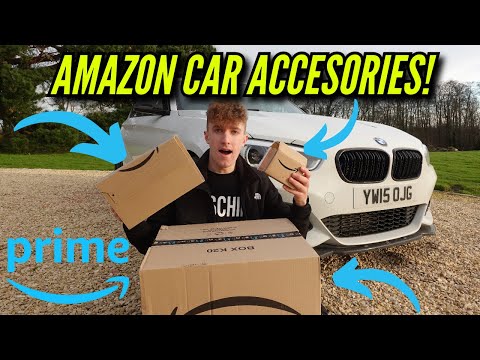 BUYING CHEAP *AMAZON* CAR ACCESSORIES (AMAZING MODS!)