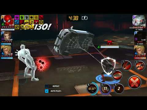 spider-man vs adam with pvp build is broken#mff#