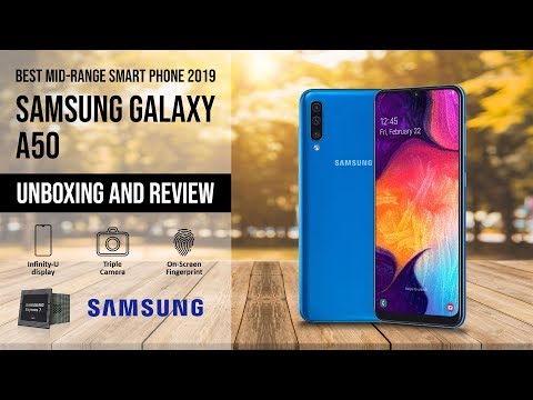 Samsung Galaxy A50 unboxing and review | Best mid-range smart phone 2019