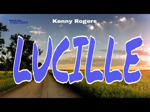 Kenny Rogers  - Lucille (Video Lyrics)