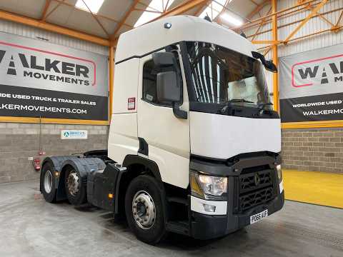 New In Stocklist For Sale: RENAULT T460 COMFORT *EURO 6* 6X2 TRACTOR UNIT – 2018 – PO66 AUF