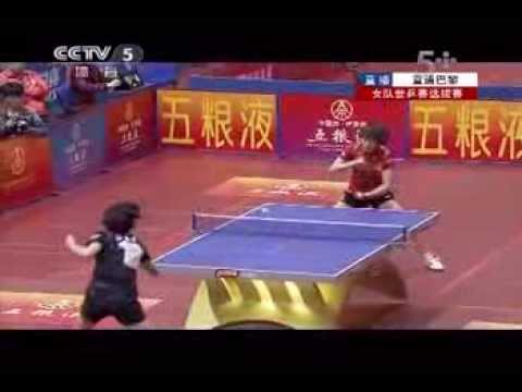 2013 China Trials for WTTC 1st Stage (Day 6): Li Xiaoxia vs Ding Ning