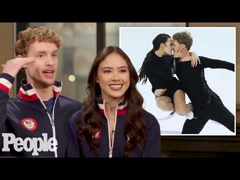 Olympic Figure Skaters Madison Chock & Evan Bates Tell Their Love Story "We Fell in Love on the Ice"