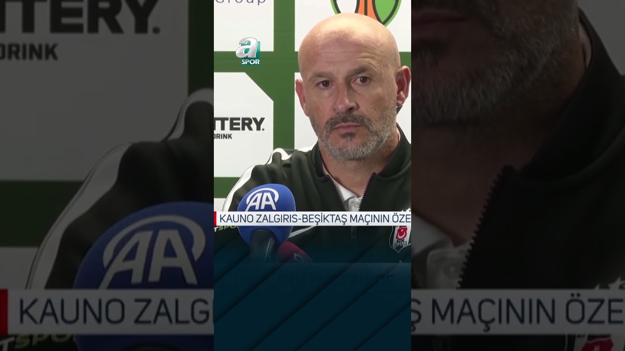 Vincenzo İtaliano'dan Çarpıcı Avrupa Ligi Sözleri! Kauno Zalgiris 1-0 Beşiktaş