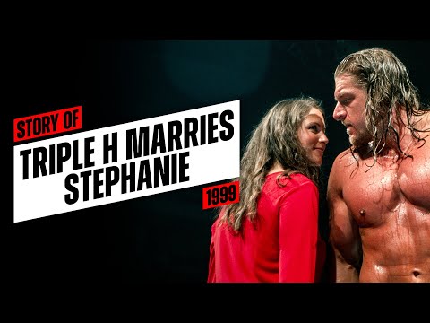 Story of: Triple H marries Stephanie McMahon (1999)
