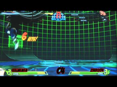 MVC3@C4 Top 8 - KillaSasa vs Zeed204