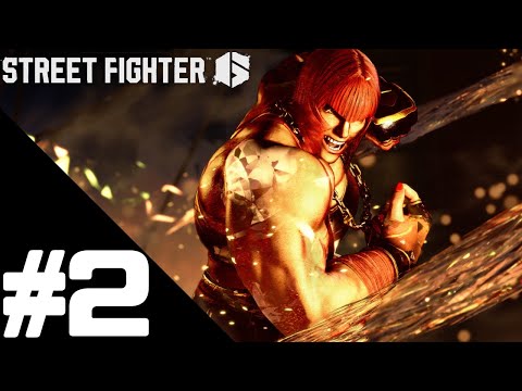 STREET FIGHTER 6 Walkthrough Gameplay Part 2 {World Tour} – PS5 No Commentary