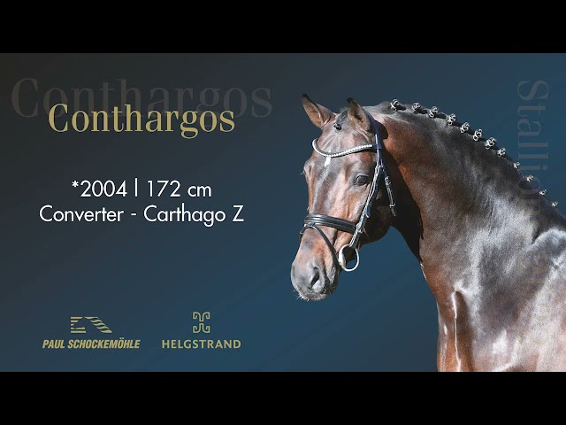 The father of this frozen embryo is the famous Schockemohle stallion Conthargos.