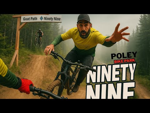 I Rode the CRAZIEST Jump on Trail 99  in poley bike park