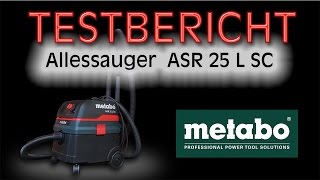 Metabo ASR 25 L SC (602024000) - відео 1