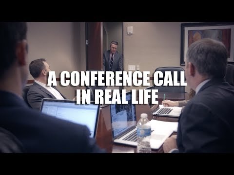 Conference Call in Real Life