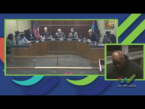 City of Waterloo City Council Meeting Regular Session - Monday, January 5, 2026
