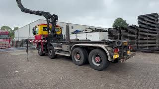 شاحنة ذات الخطاف Mercedes-Benz Actros 3741 8X4 Steel Suspension | صورة 4 - Autoline