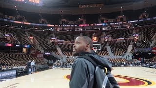 ON THE COURT FOR GAME 3 OF THE NBA FINALS! | Daily Dose S2Ep266