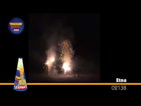 Etna - vuurwerk fontein / vulkaan