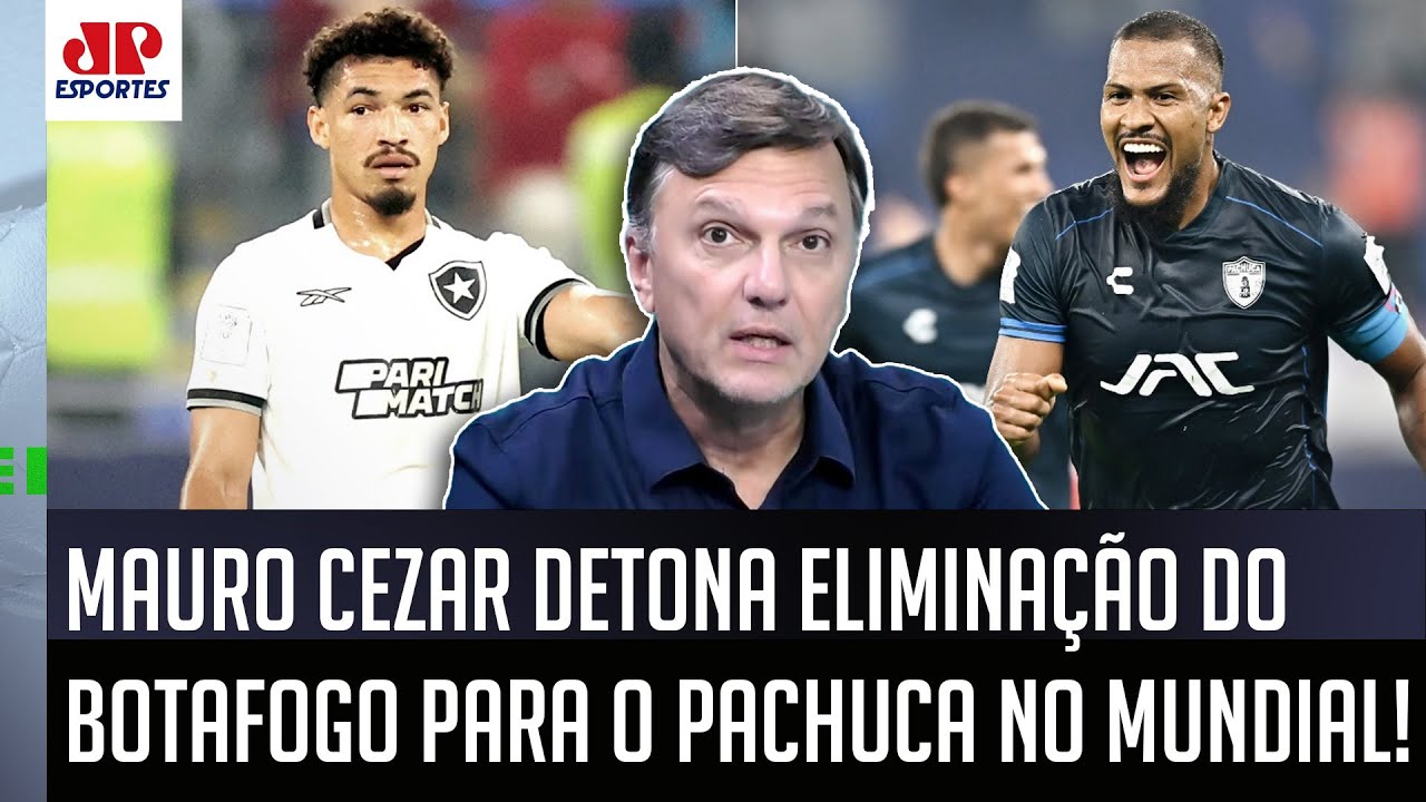 "FOI UM VEXAME!! O Botafogo foi ESCULACHADO por um time que..." Mauro Cezar DETONA QUEDA pro Pachuca