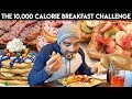 The 10,000 Calorie Breakfast ONLY Challenge | Wicked Cheat Day #94
