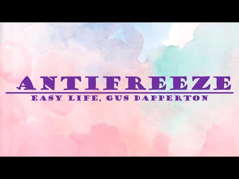 Easy Life, Gus Dapperton - ANTIFREEZE Lyrics