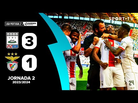 Resumo: U. Leiria 3-1 Benfica - Liga Portugal SABSEG | SPORT TV