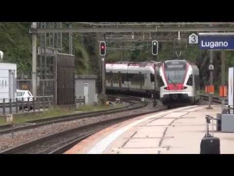 SBB RegioExpress Flirt RABe 524 TILO a Lugano