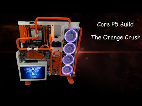 Custom water cooled PC Build! [Thermaltake Core P5]