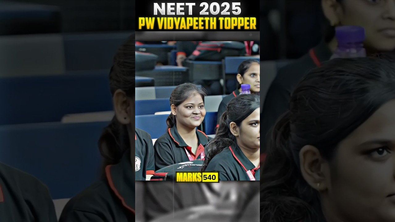 -180 Marks in TEST 😂 NEET 2025 Topper! #shorts