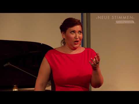 NEUE STIMMEN 2018 - Prizewinners concert: Zlata Khershberg sings "Mon cœur s'ouvre à ta voix"