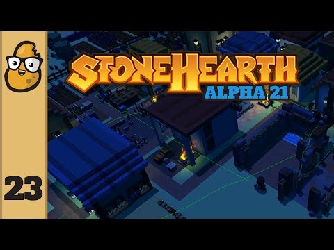 Stonehearth Ep. 23 - Let's Play Stonehearth Alpha 21 - The Ascendancy!