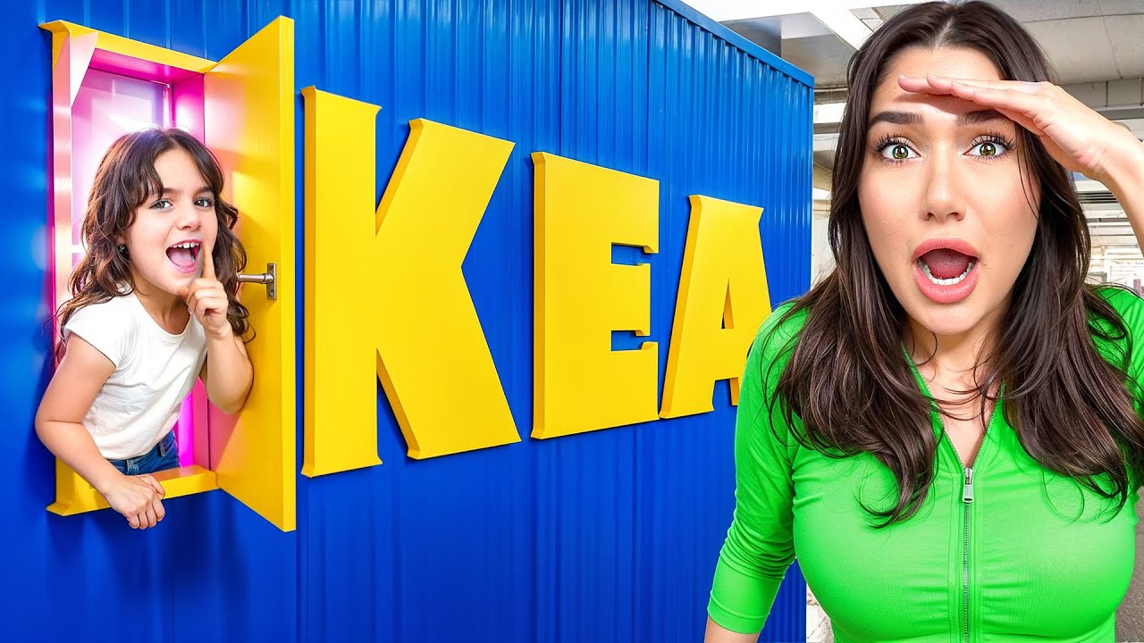 Je me CACHE Dans Un IKEA SEULE !