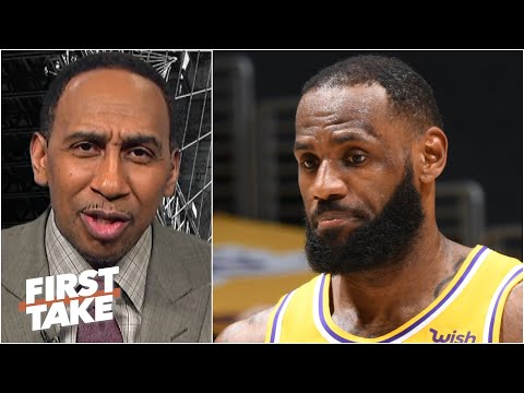 LeBron詹皇是「影帝」？Stephen A.：聯盟該設「假摔條款」！| First Take (Is it fair to call LeBron a flopper? Stephen A. says a rule against flops could be made | First Take)