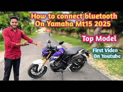 How To Connect Bluetooth On Yamaha Mt15 2025 Top Model || Itni Aasani se kare Bluetooth Connect 😮||
