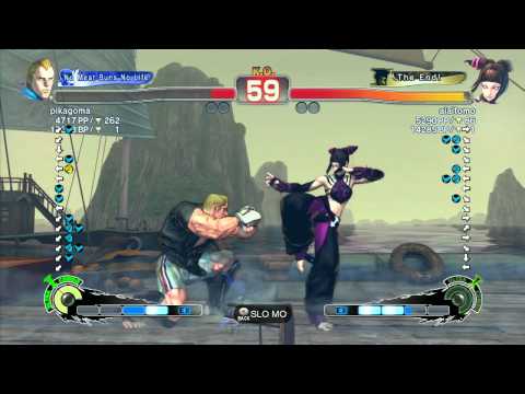 SSF4 AE 2012: pikagoma (Abel) vs aiaitomo (Juri) - Xbox Live Ranked Match