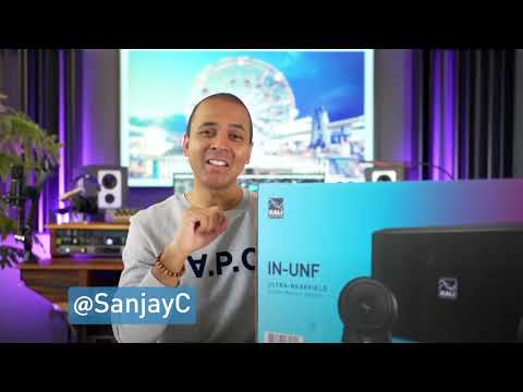 Slide 5 - Kali Audio Ultra-Nearfield Studio Monitor System. 3 Way Design, 320 watt (video)