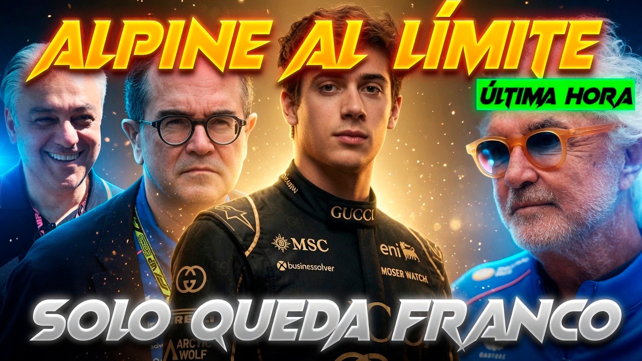 ALPINE F1 SIN COLAPINTO FULMINADA, PIERDE UN TALENTO GENERACIONAL, Y PALO TERRIBLE A RENAULT Y GUCCI