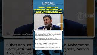 Dubes Iran dan Wali Kota Solo Sepakat Tolak Perang yang Korbankan Warga Sipil