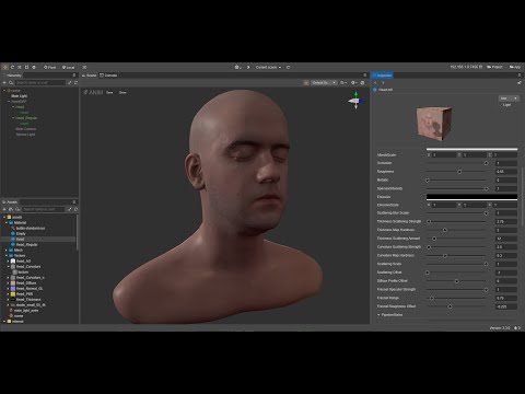 Subsurface Scattering in Cocos Creator