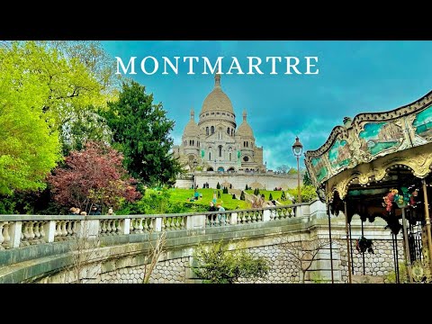 Exploring Montmartre, Paris | A Walk to Sacré-Cœur | Place du Tertre | French Vibes